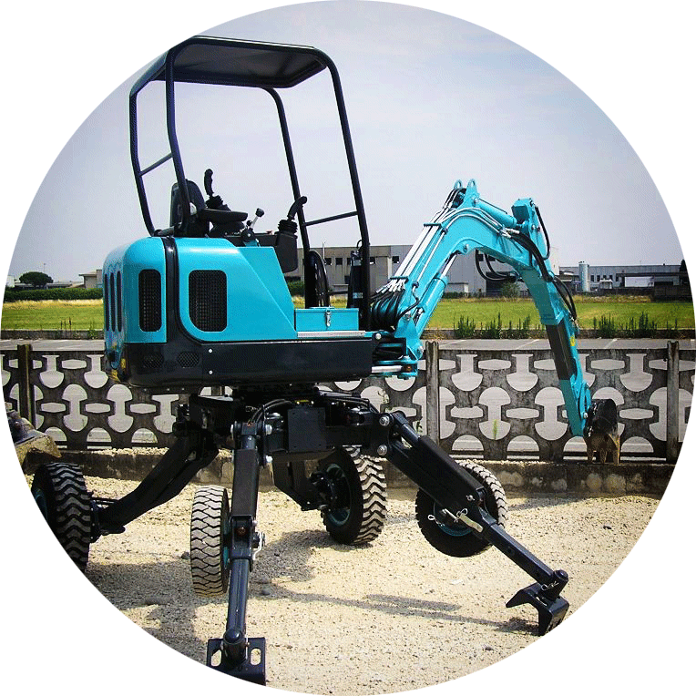 1500M Mini spider excavator from Euromach