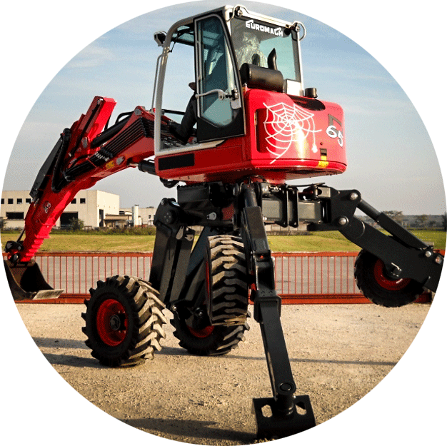 Euromach R65 SL Spider Excavator